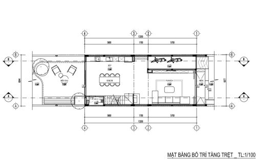 Nhà phố 6x13.2m_1 trệt_2 lầu_tum